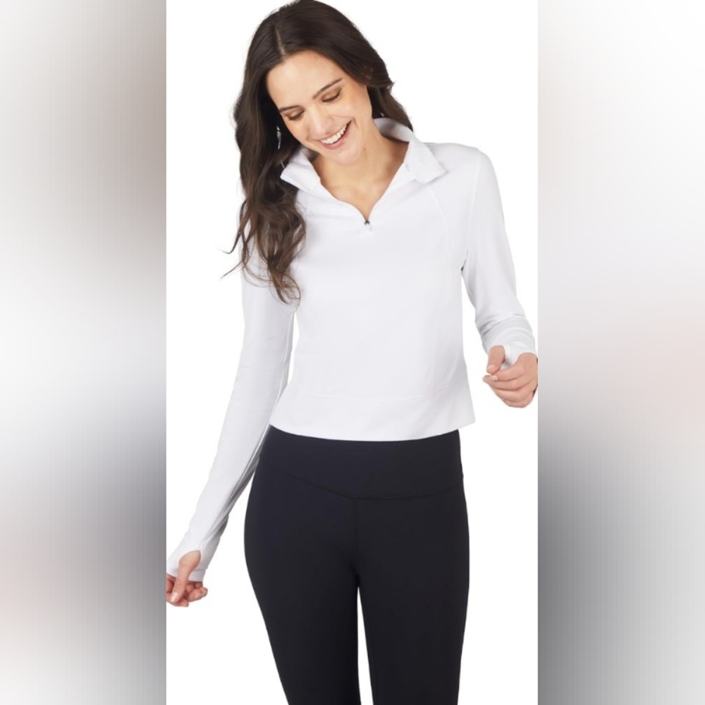 Medium Yogaliciopus Lux Crosstrain Everyday Half Zip Pullover
